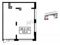 Продажа помещения свободного назначения в Коммунарке в жилом доме на Калужском шоссе ,63.4 м2,фото-7