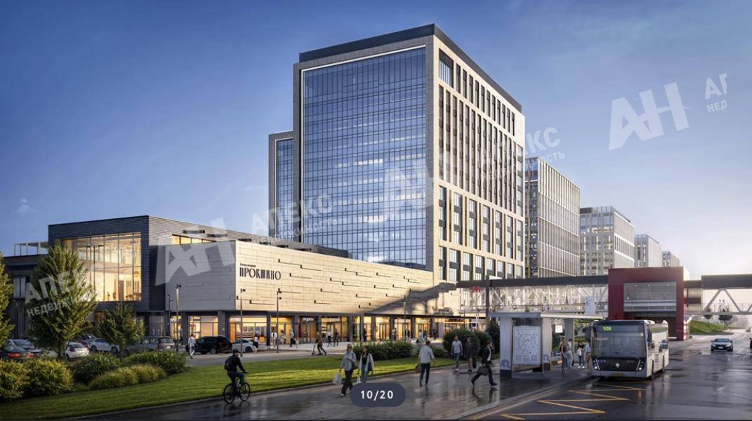 Продажа помещения под офис в Коммунарке в бизнес-центре класса А на Калужском шоссе ,173.3 м2,фото-1