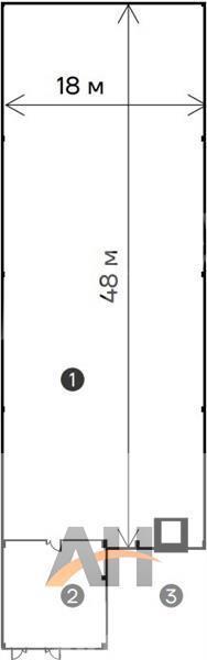 Продажа помещения свободного назначения в Черном в жилом доме на Носовихинском шоссе ,1034 м2,фото-1