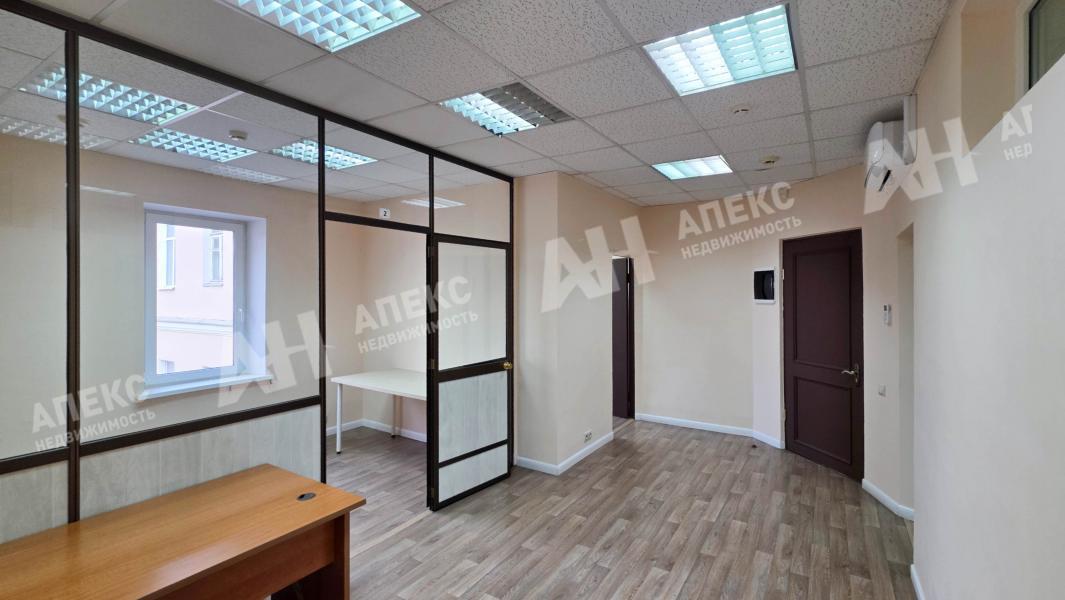 Аренда офиса в Москве в бизнес-центре класса Б на Яковоапостольском переулке,м.Курская,43.6 м2,фото-1