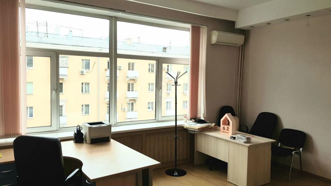 Аренда офиса в Москве в бизнес-центре класса Б на ул Мишина,м.Петровский Парк,38.6 м2,фото-1