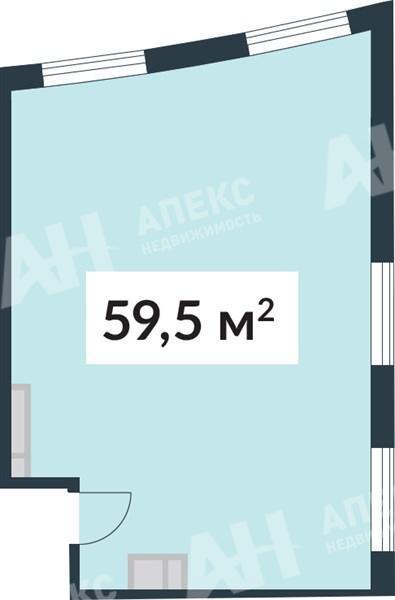 Продажа помещения свободного назначения в Москве в жилом доме на ул Корабельная,м.Нагатинский затон,61.5 м2,фото-1