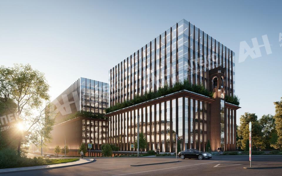 Аренда офисов в Москве в бизнес-центре класса А на Жуковом проезде,м.Павелецкая,1731.7 - 4307.5 м2,фото-1