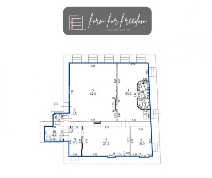 Продажа помещения свободного назначения в Москве в жилом доме на проезд Зубовский,м.Парк культуры,112.8 м2,фото-1