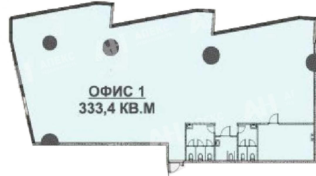 Продажа помещения свободного назначения в Москве в жилом доме на проезд 1-й Красногвардейский,м.Выставочная,333.4 м2,фото-1