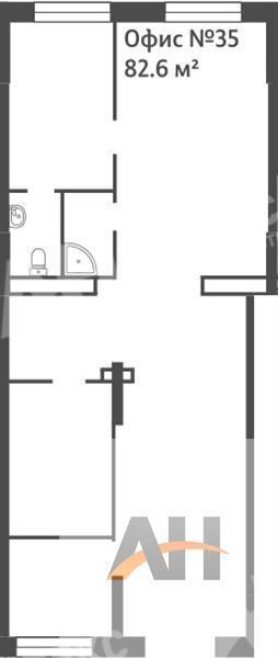 Продажа помещения свободного назначения в Рассказовке в жилом доме на Боровском шоссе ,82.6 м2,фото-1