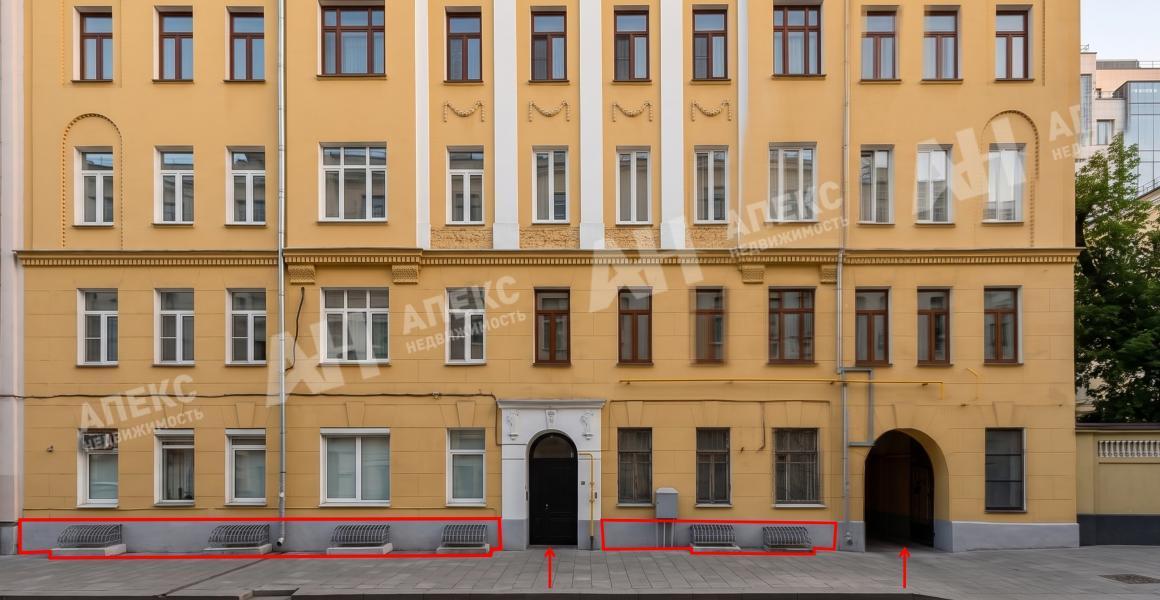 Аренда помещения свободного назначения в Москве в жилом доме на пер Малый Каковинский,м.Смоленская ФЛ,220 м2,фото-1