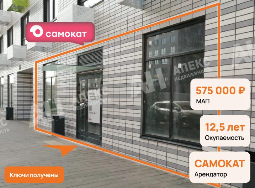Продажа помещения свободного назначения в Коммунарке в жилом доме на Калужском шоссе ,186 м2,фото-1