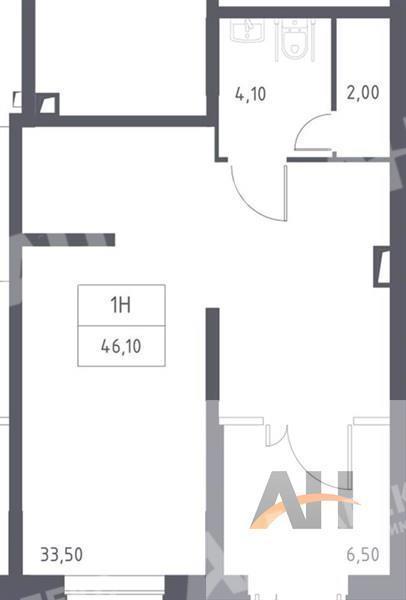 Продажа помещения свободного назначения в Молоково в жилом доме на Каширском шоссе ,46.1 м2,фото-1