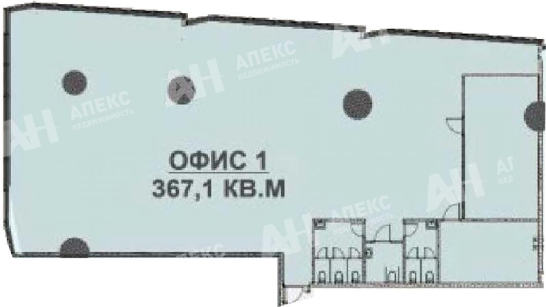 Продажа помещения свободного назначения в Москве в жилом доме на проезд 1-й Красногвардейский,м.Выставочная,367.1 м2,фото-1