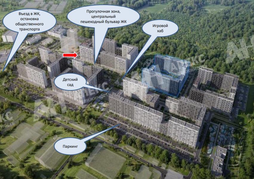 Продажа помещения свободного назначения в Пироговском в жилом доме на Ярославском шоссе ,98.9 м2,фото-1