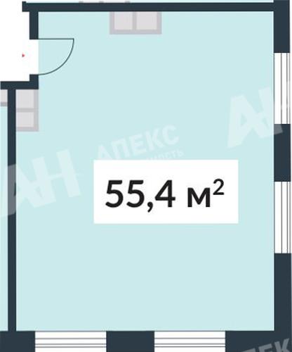 Продажа помещения свободного назначения в Москве в жилом доме на ул Корабельная,м.Нагатинский затон,55.2 м2,фото-1