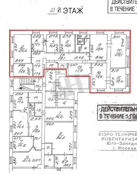 Аренда помещения свободного назначения в Москве в жилом доме на Ленинском проспекте,м.Вавиловская,183.2 м2,фото-1
