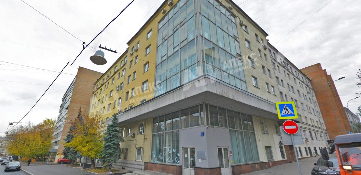Аренда офиса в Москве в бизнес-центре класса Б на ул Льва Толстого,м.Фрунзенская,86 м2,фото-1