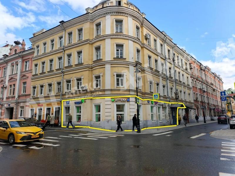 Аренда помещения свободного назначения в Москве Адм. здан. на пер Большой Сухаревский,м.Цветной бульвар,89.8 м2,фото-1