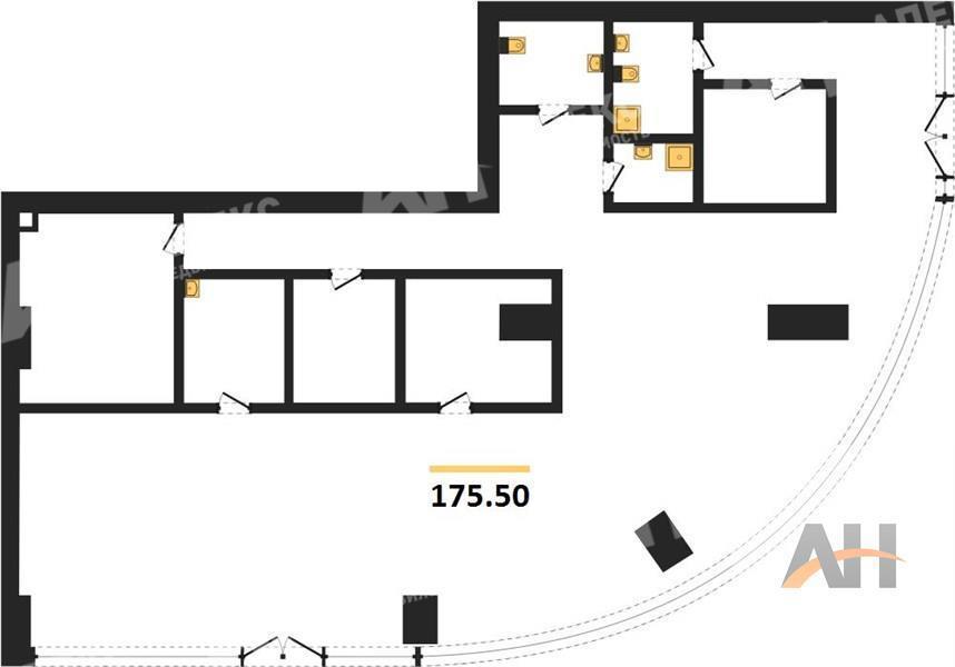 Продажа помещения свободного назначения в Реутове в жилом доме на Носовихинском шоссе ,175.5 м2,фото-1