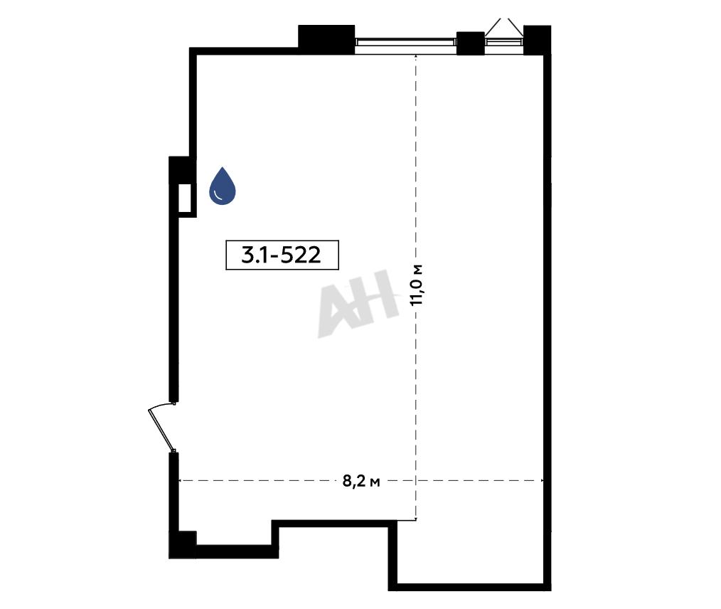 Продажа помещения свободного назначения в Коммунарке в жилом доме на Калужском шоссе ,90 м2,фото-1