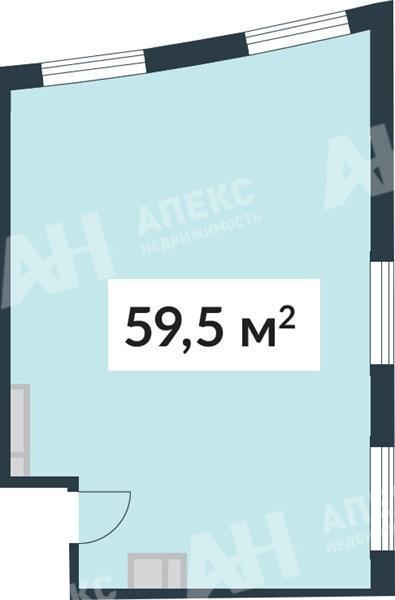 Продажа помещения свободного назначения в Москве в жилом доме на ул Корабельная,м.Нагатинский затон,61.6 м2,фото-1