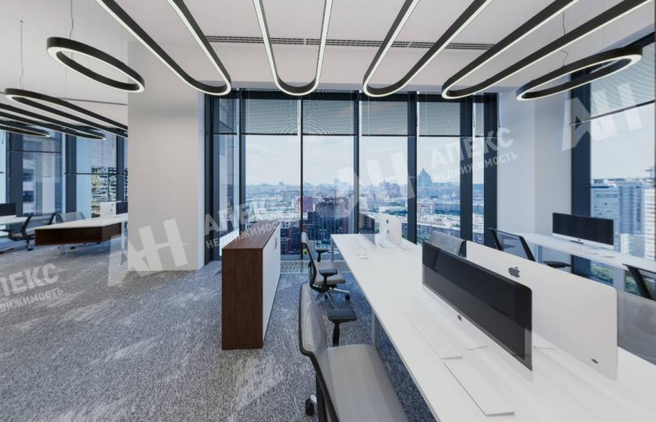 Аренда помещения под офис в Москве в бизнес-центре класса А на Новоданиловской набережной,м.Верхние Котлы (МЦК),1456.9 м2,фото-1