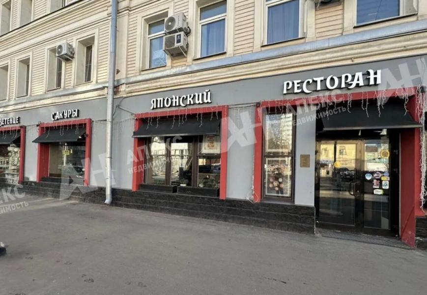 Аренда кафе, бара, ресторана в Москве в жилом доме на ул Красина,м.Маяковская,378.5 м2,фото-1