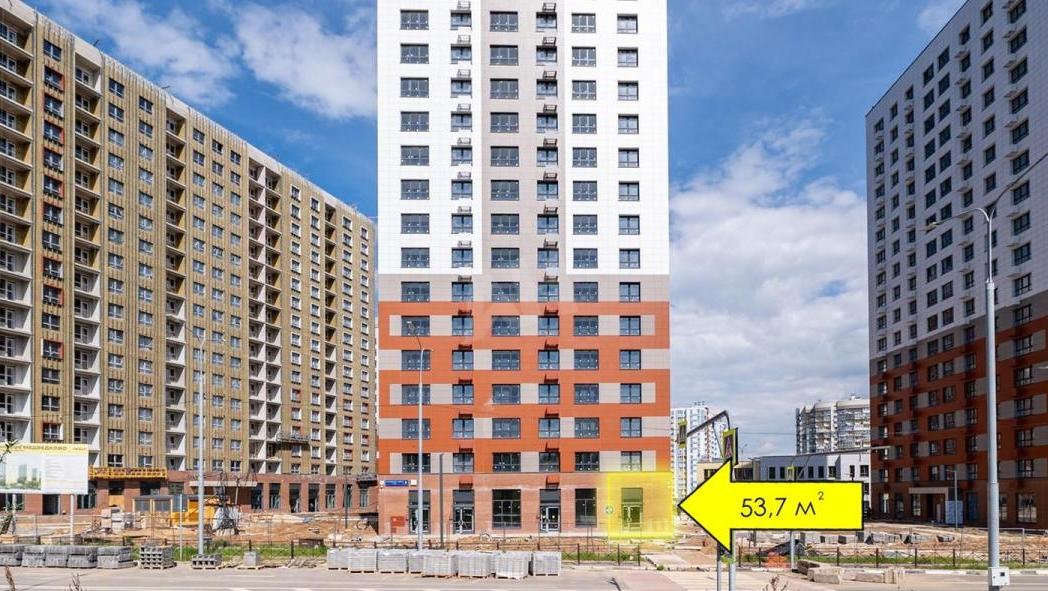 Продажа помещения свободного назначения в Мытищах в жилом доме на Ярославском шоссе ,53.7 м2,фото-1