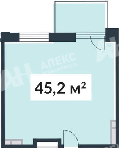 Продажа помещения свободного назначения в Москве в жилом доме на ул Корабельная,м.Нагатинский затон,45.2 м2,фото-1