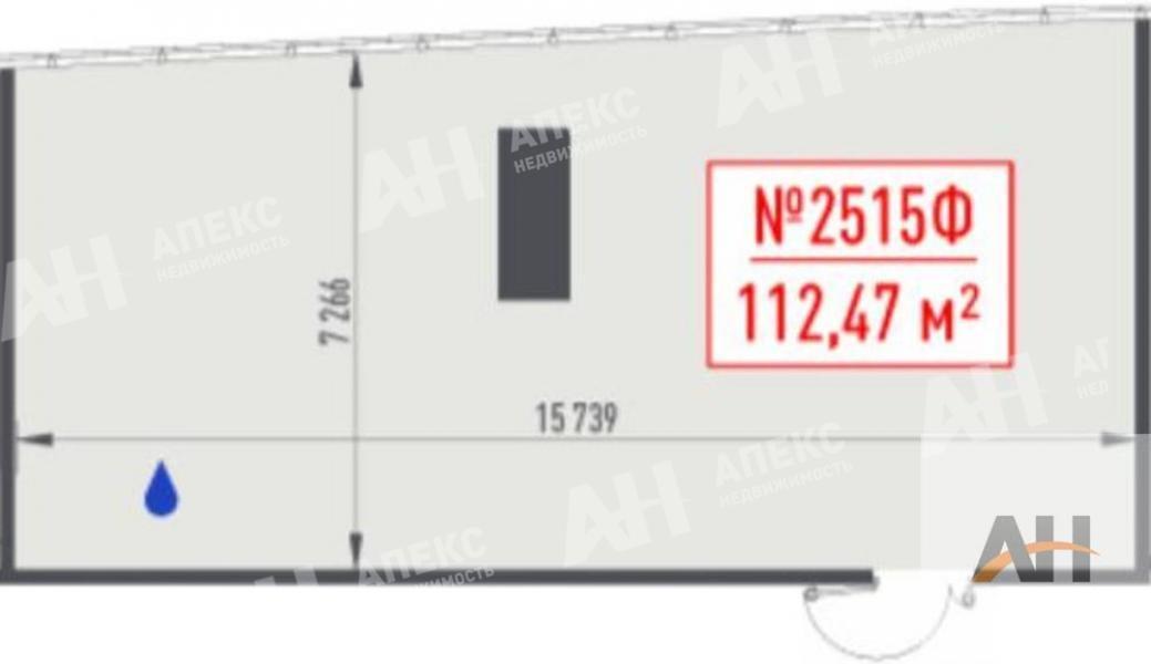Продажа помещения свободного назначения в Москве в жилом доме на проезд 1-й Красногвардейский,м.Деловой центр,112.5 м2,фото-1