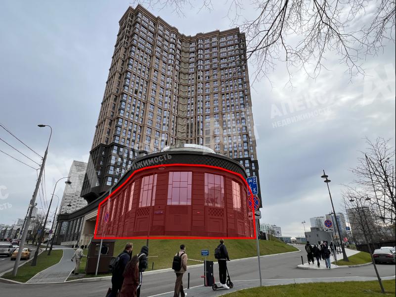 Аренда кафе, бара, ресторана в Москве в жилом доме на проспекте Вернадского,м.Проспект Вернадского,300 - 1089 м2,фото-1