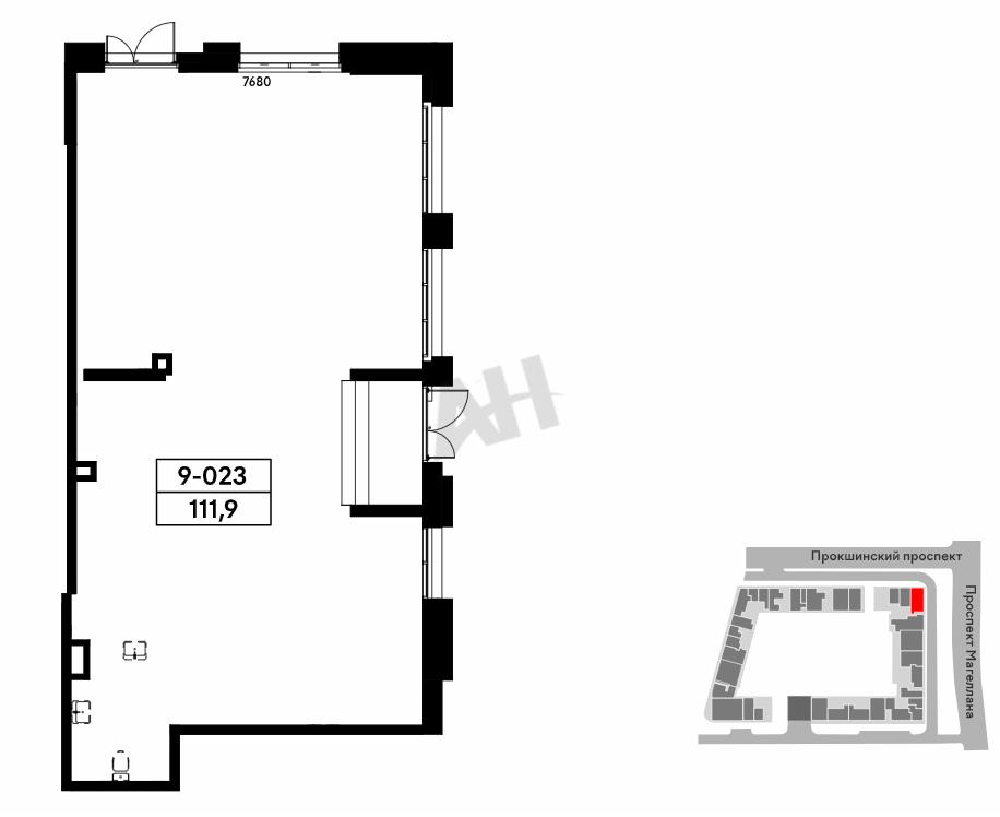 Продажа помещения свободного назначения в Коммунарке в жилом доме на Калужском шоссе ,111.9 м2,фото-1