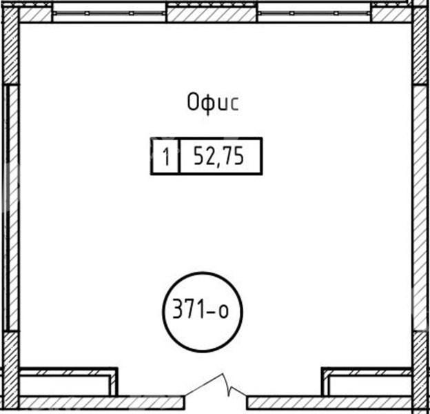 Продажа помещения свободного назначения в Москве в жилом доме на ул Академика Ильюшина,м.Гражданская (МЦД),51.2 м2,фото-1