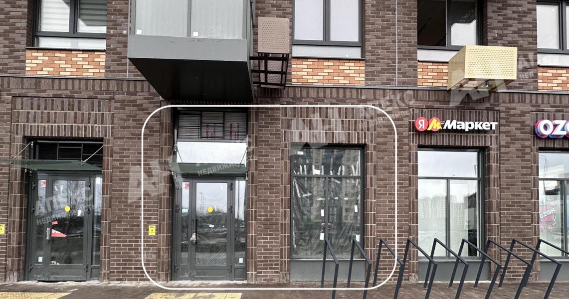 Продажа помещения свободного назначения в Щербинке в жилом доме на Варшавском шоссе ,53.4 м2,фото-1