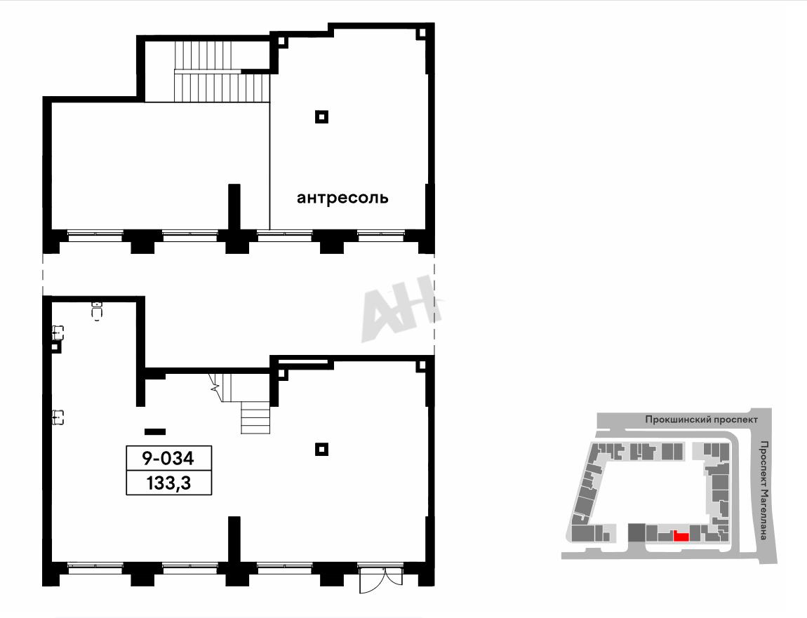 Продажа помещения свободного назначения в Москве в жилом доме на шоссе ,м.,133.3 м2,фото-1