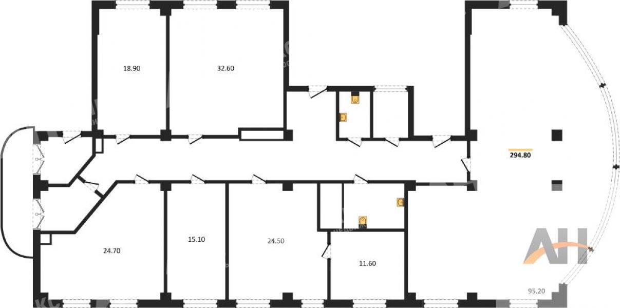 Продажа помещения свободного назначения в Химках в жилом доме на Ленинградском шоссе ,295.3 м2,фото-1