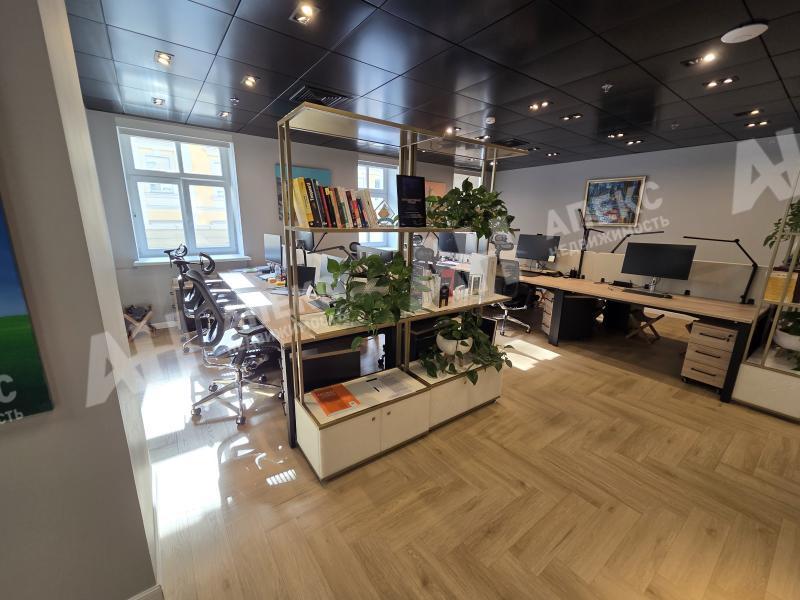 Аренда офиса в Москве в бизнес-центре класса А на Леонтьевском переулке,м.Тверская,180 м2,фото-1