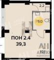 Продажа помещения свободного назначения в Щербинке в жилом доме на Варшавском шоссе ,39.3 м2,фото-2