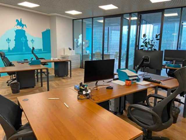 Аренда офиса в Москве в бизнес-центре класса А на Пресненской набережной,м.Деловой центр,88.8 м2,фото-2