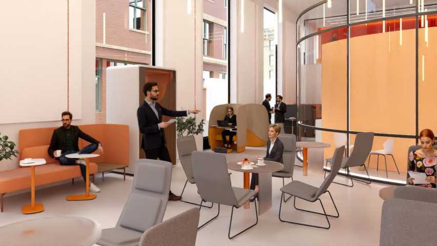 Аренда офиса в Москве Адм. здан. на пер 1-й Щемиловский,м.Новослободская,4000 м2,фото-5