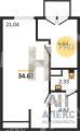 Продажа помещения свободного назначения в Москве в жилом доме на ул Автозаводская,м.Нагатинская,34.6 м2,фото-2