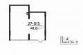 Продажа помещения свободного назначения в Коммунарке в жилом доме на Калужском шоссе ,41.8 м2,фото-5