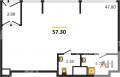 Продажа помещения свободного назначения в Реутове в жилом доме на Носовихинском шоссе ,57.3 м2,фото-2