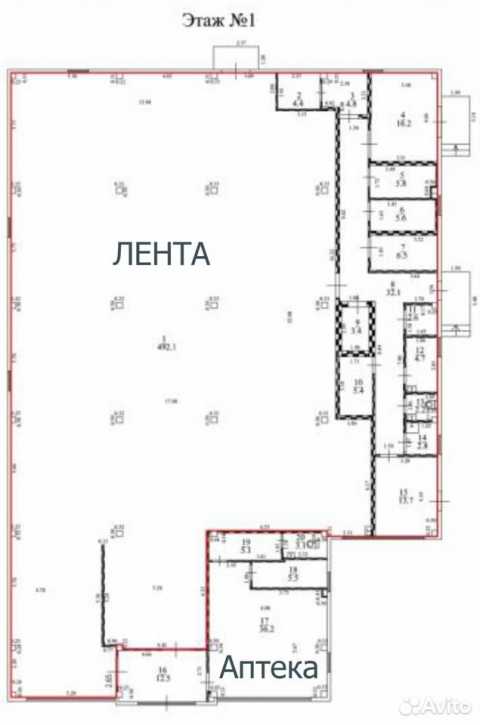 Продажа помещения свободного назначения в Пироговском Адм. здан. на Ярославском шоссе ,664.7 м2,фото-2