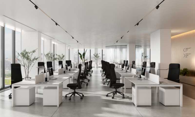 Аренда офиса в Москве в бизнес-центре класса А на Ходынском бульваре,м.ЦСКА,1713.1 м2,фото-2